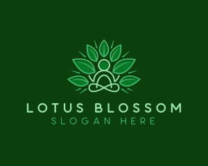 Lotus Yoga Wellness logo design