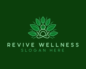 Lotus Yoga Wellness logo design