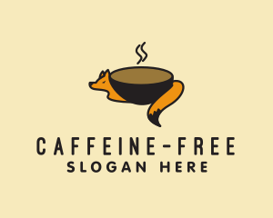 Fox Coffee Cup  logo design