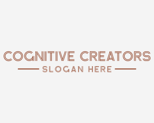 Simple Creative Wordmark logo design