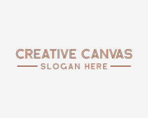 Simple Creative Wordmark logo design