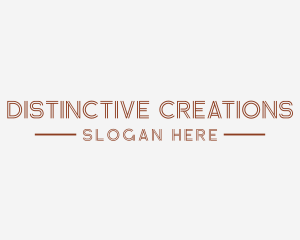 Simple Creative Wordmark logo design