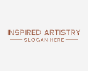 Simple Creative Wordmark logo