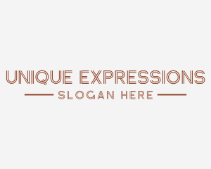 Simple Creative Wordmark logo design