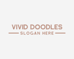 Simple Creative Wordmark logo design