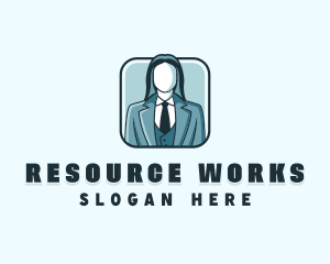 Female Human Resources logo