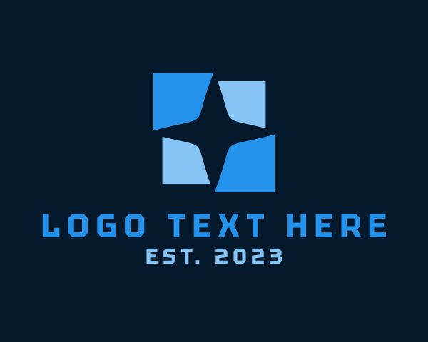 Pieces logo example 4