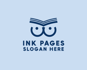 Owl Book Pages  logo