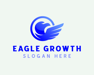 Eagle Airline Flight logo design