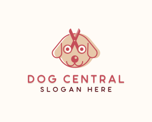 Pet Dog Grooming logo design