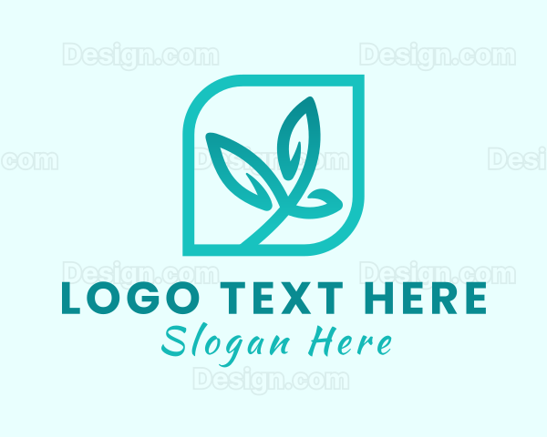 Flower Plant Wellness Logo