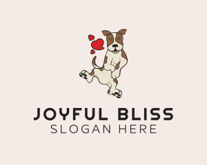 Happy Dog Veterinary logo design