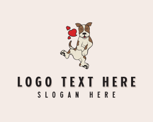 Happy Dog Veterinary Logo