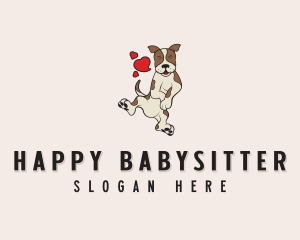 Happy Dog Veterinary logo design