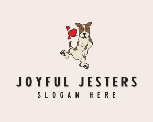 Happy Dog Veterinary logo design