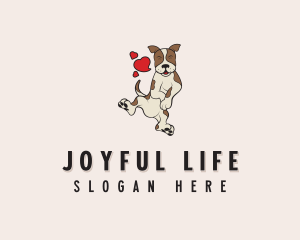 Happy Dog Veterinary logo design