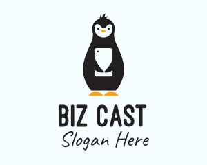 Penguin Mobile Stuffed Toy logo