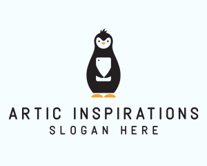 Penguin Mobile Stuffed Toy logo