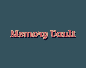 Retro Script Business logo