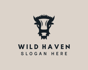 Wild Bull Animal logo design