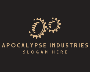 Industrial Gear Mechanic logo design