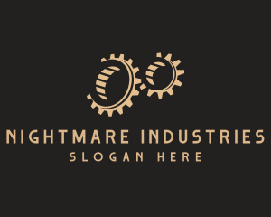 Industrial Gear Mechanic logo design