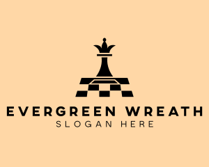 Chess Piece Board Game logo design