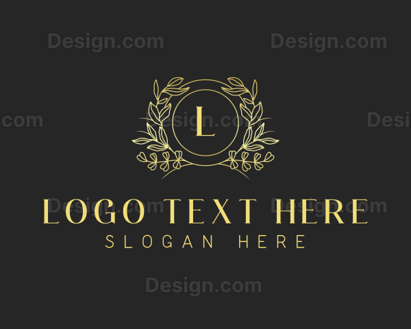 Wreath Hotel Event Planner Logo