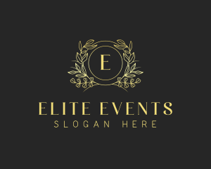 Wreath Hotel Event Planner logo design