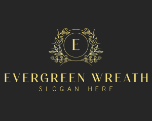 Wreath Hotel Event Planner logo design