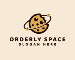 Outer Space Cookie  logo design