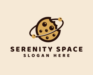 Outer Space Cookie  logo design