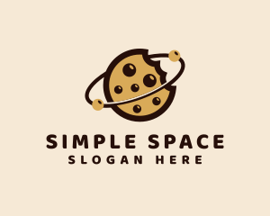 Outer Space Cookie  logo design