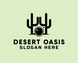 Desert Photography Camera logo design
