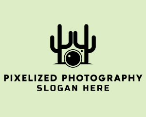 Desert Photography Camera logo design