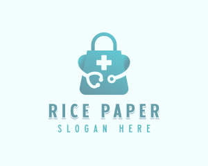 Medical Pharmacy Online Shopping logo design