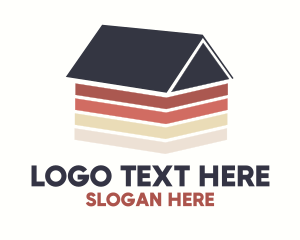 Minimalist Wooden House  logo