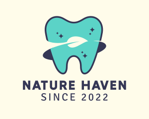 Natural Tooth Orbit logo design