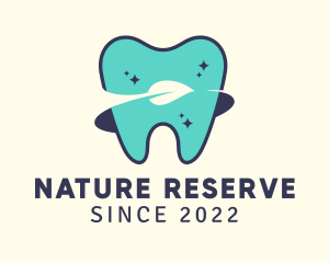 Natural Tooth Orbit logo design