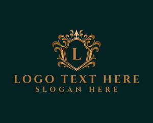 Luxury Elegant Crown logo