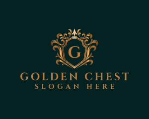 Luxury Elegant Crown logo design