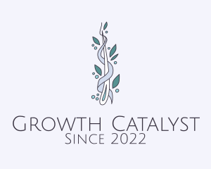 Organic Hair Growth Derma  logo design