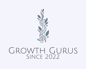 Organic Hair Growth Derma  logo design