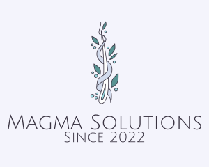 Organic Hair Growth Derma  logo design