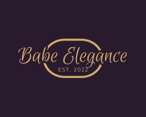 Golden Elegant Firm logo design