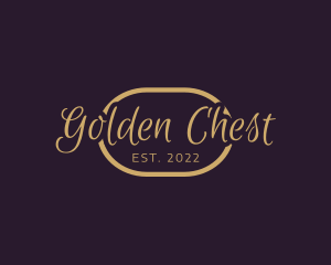 Golden Elegant Firm logo design