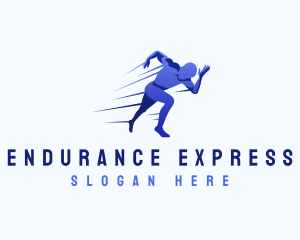 Runner Athletic Fitness logo design