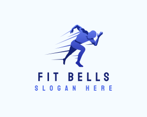 Runner Athletic Fitness logo design