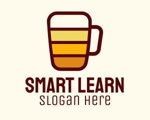 Digital Beer Mug Logo