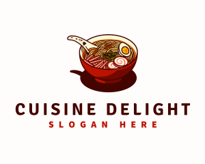 Hawaiian Saimin Noodles logo design